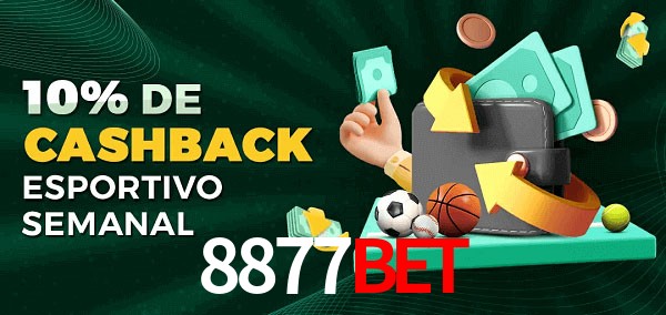 10% de bônus de cashback na 8877BET